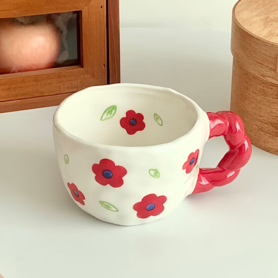 Ceramic Mug with Minimalist Design