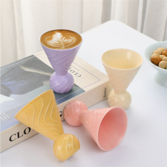 INS Style Pastel Ceramic Coffee Mug for Girls