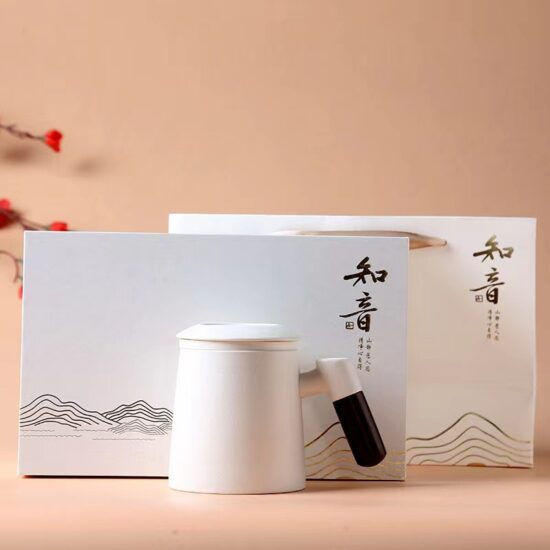 Creative Ceramic Coffee Mug – Event and Gift Mug with Practical Design