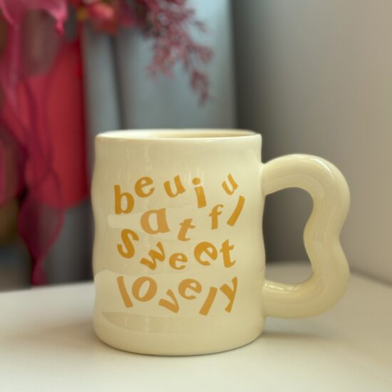 Modern Ceramic Coffee Mug for Women – Office and Breakfast Use