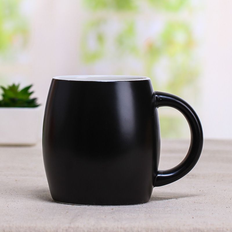 Custom Solid Color European Ceramic Coffee Cup