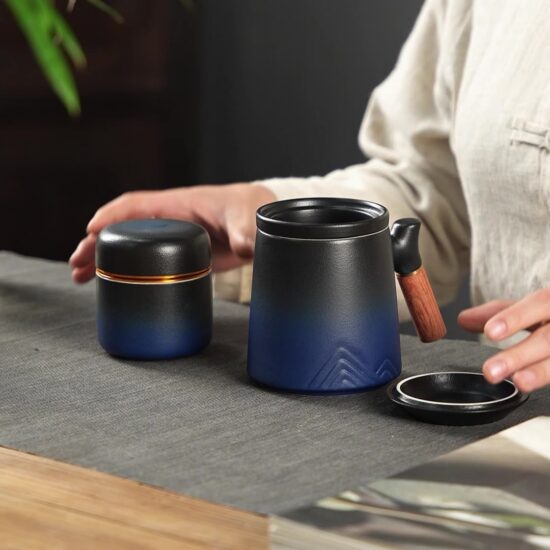 Gradient Glaze Ceramic Mug