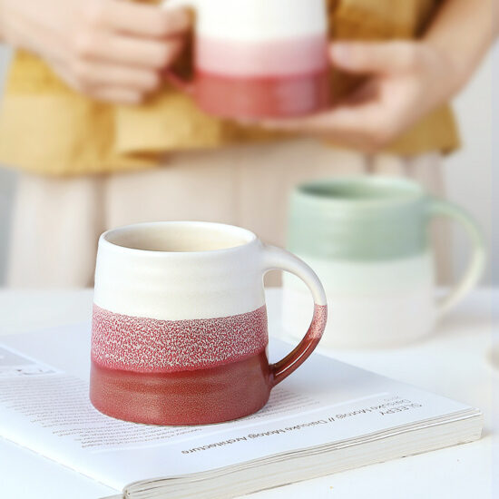 Hand Painted Ceramic Travel Mug
