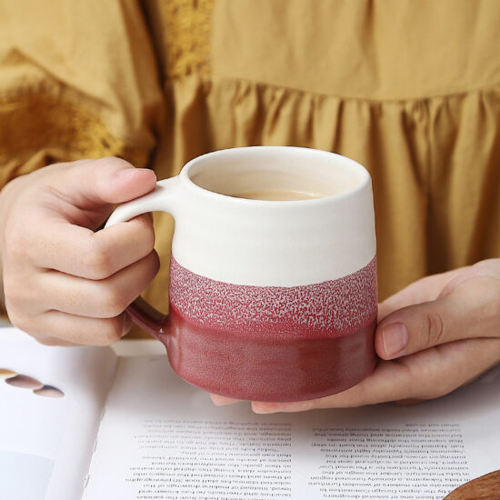 Hand Painted Ceramic Travel Mug