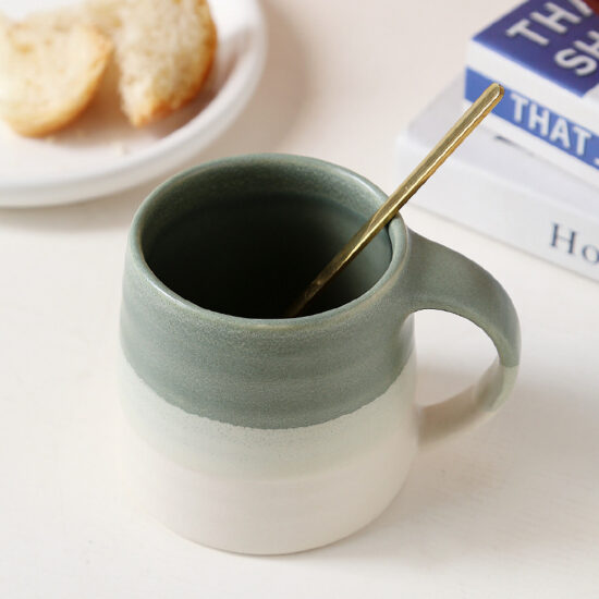Hand Painted Ceramic Travel Mug