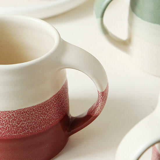 Hand Painted Ceramic Travel Mug